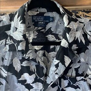 Polo Ralph Lauren 100% linen SS/Med Shirt #21